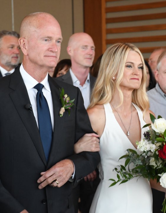 Dan Russell with his daughter Amber Russell